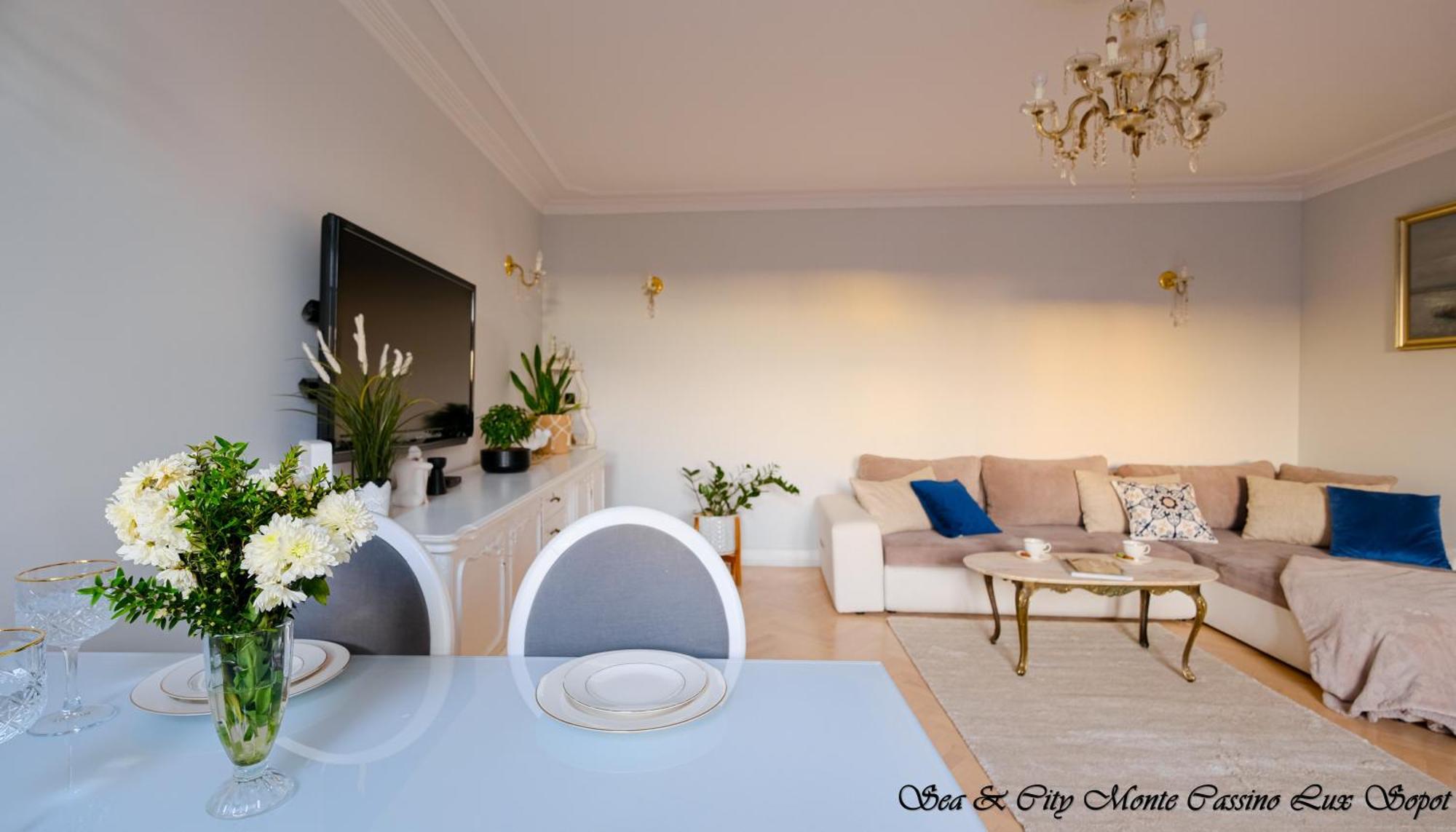 Sea & City 50 M Monte Casinno 100 M Beach Apartments Lux Sopot Buitenkant foto