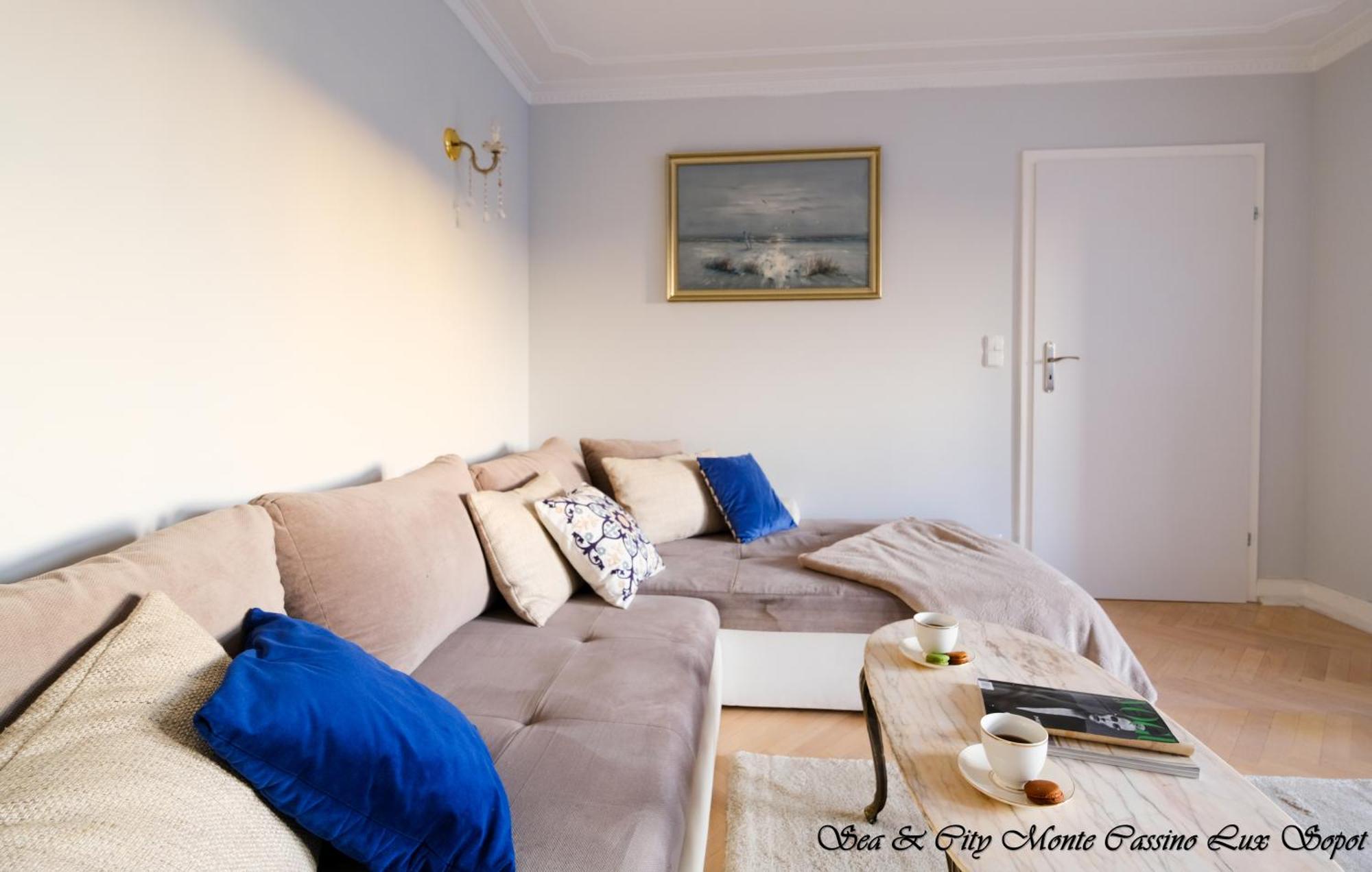 Sea & City 50 M Monte Casinno 100 M Beach Apartments Lux Sopot Buitenkant foto