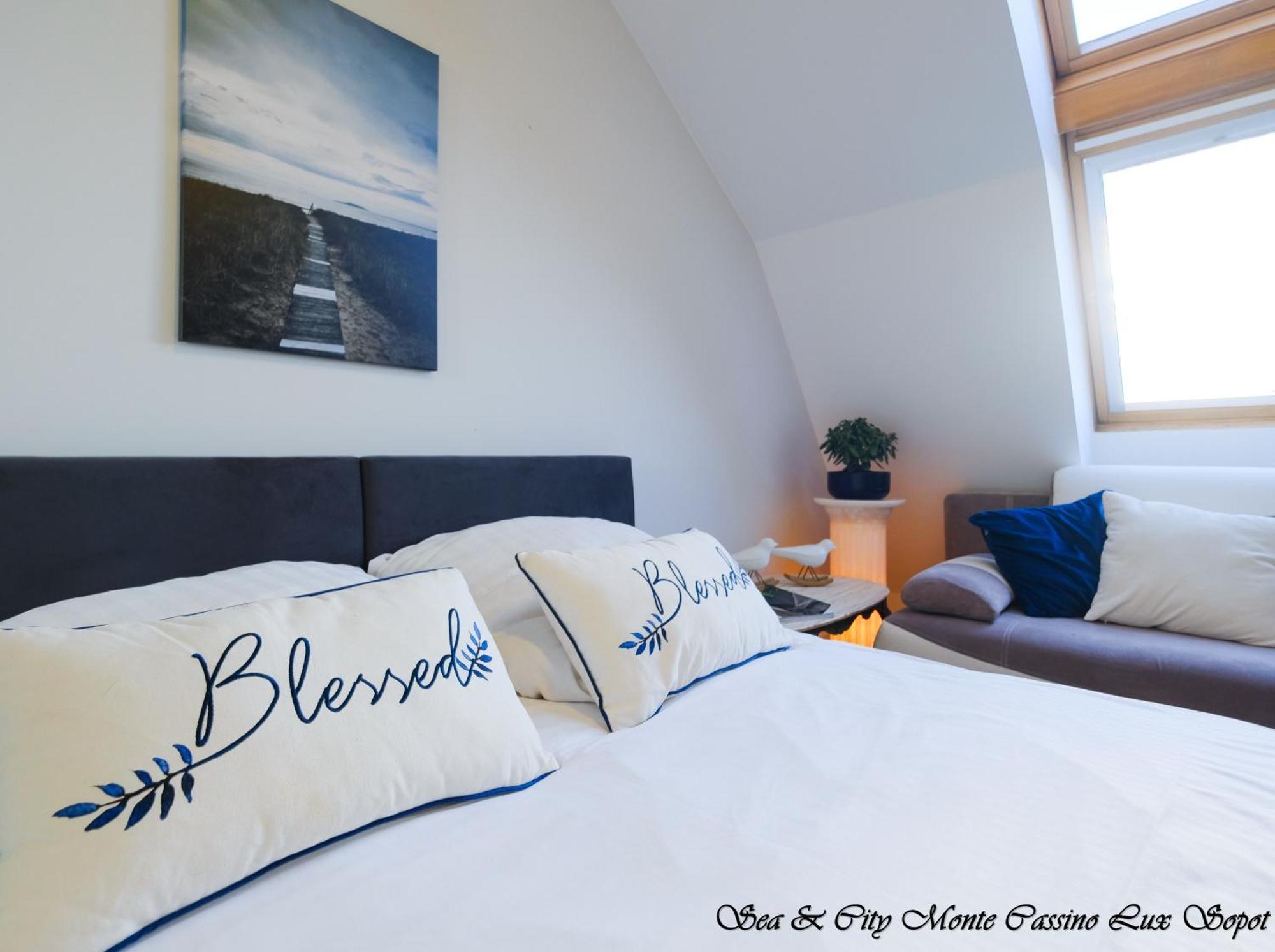 Sea & City 50 M Monte Casinno 100 M Beach Apartments Lux Sopot Buitenkant foto